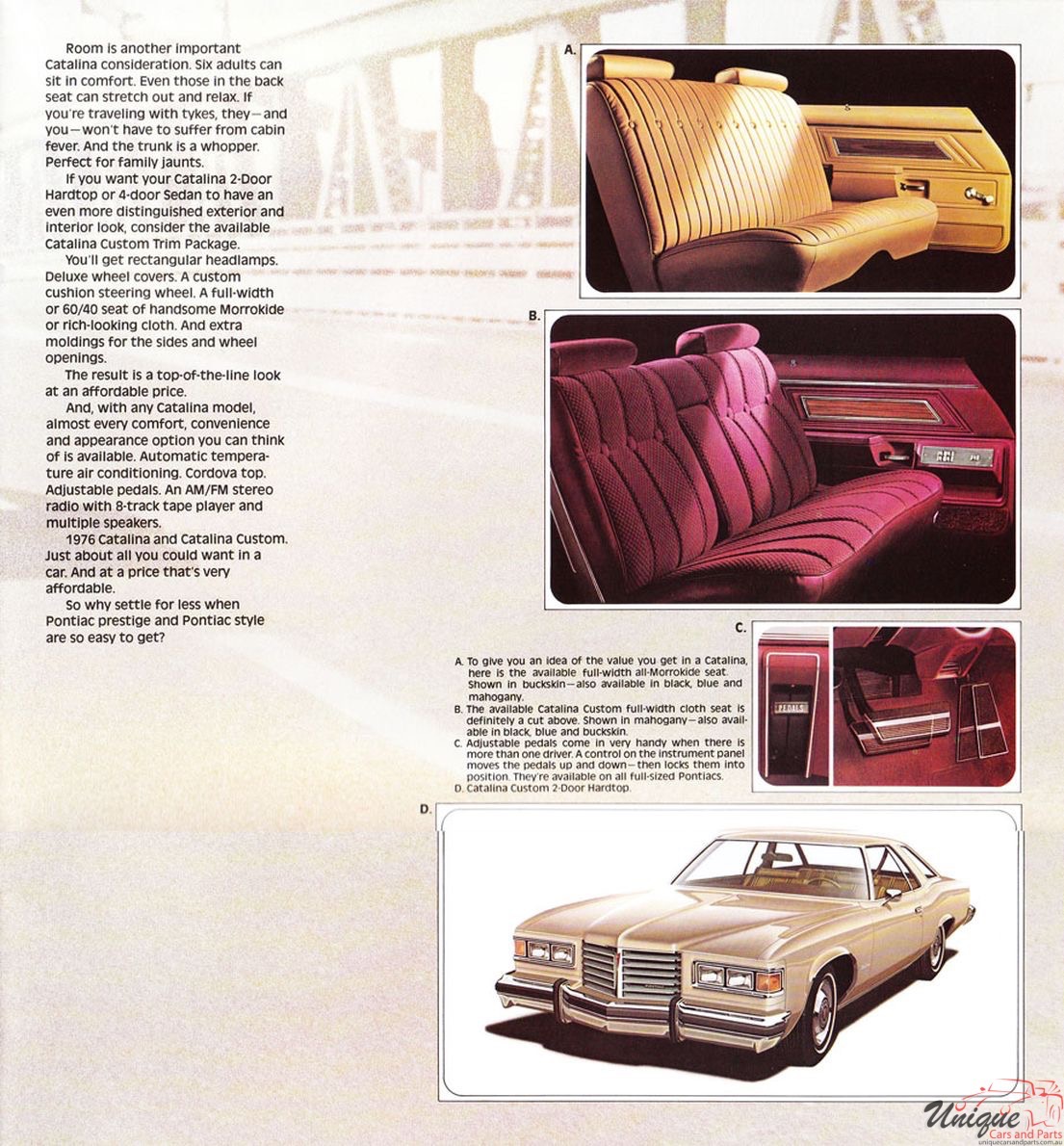 1976 Pontiac Full-Line Brochure Page 3